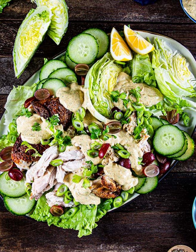 ICEBERG LETTUCE CORONATION CHICKEN RECIPE LEADERBRAND