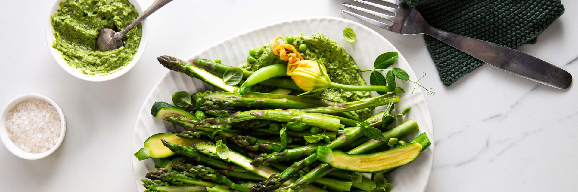 ASPARAGUS SPRING SALAD RECIPE LEADERBRAND