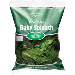 LeaderBrand Bagged Baby Spinach