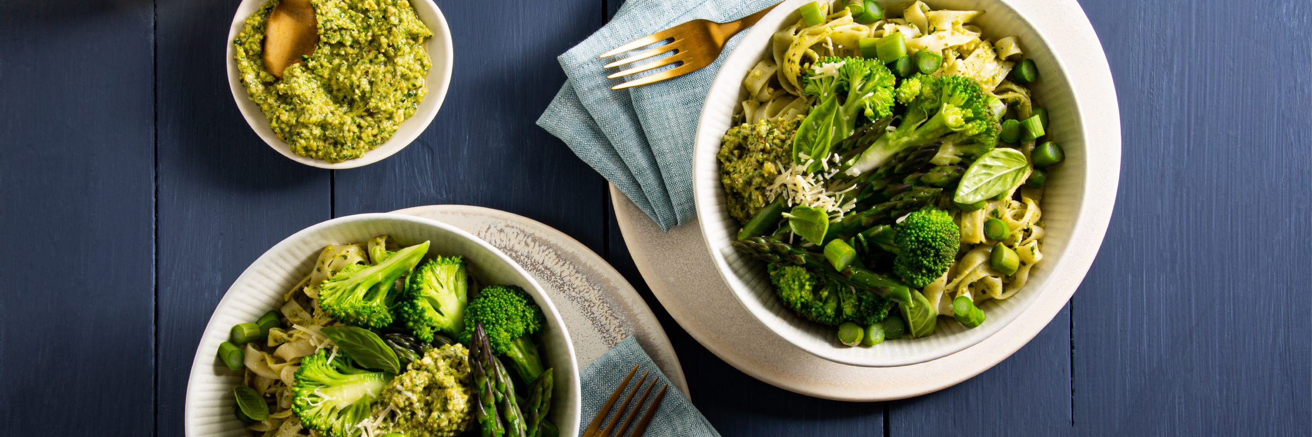 Leaderbrand BROCCOLI & ASPARAGUS SPRING PASTA recipe