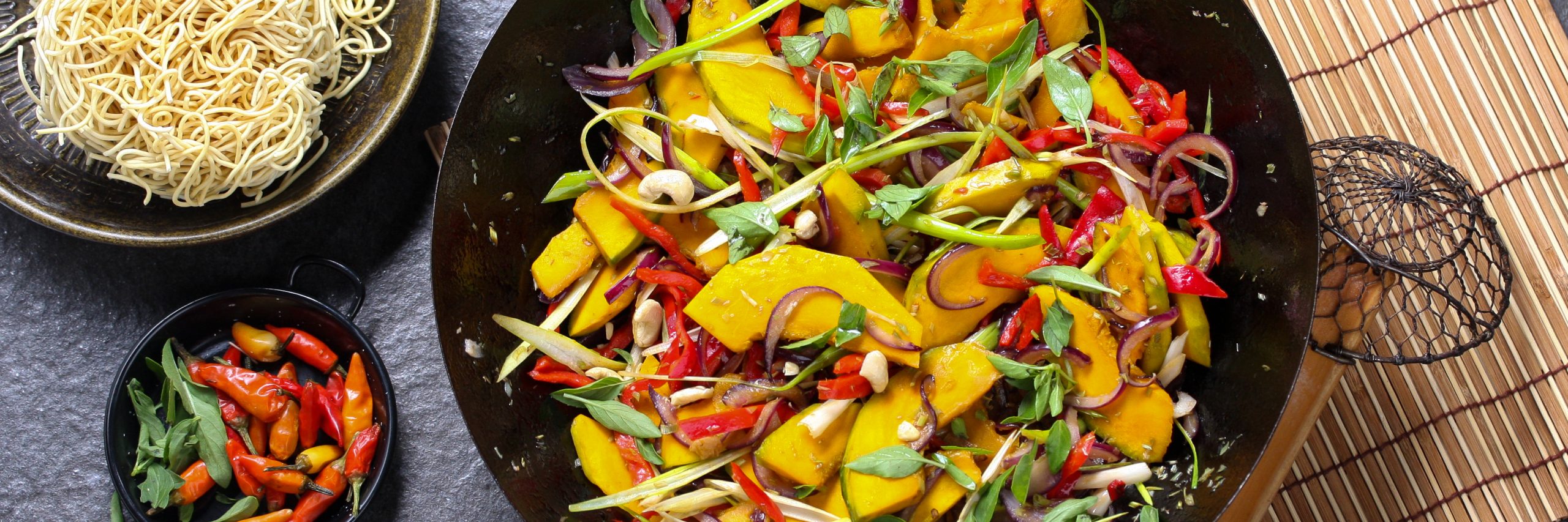 LeaderBrand Squash, Basil & Chilli Stirfry Recipe