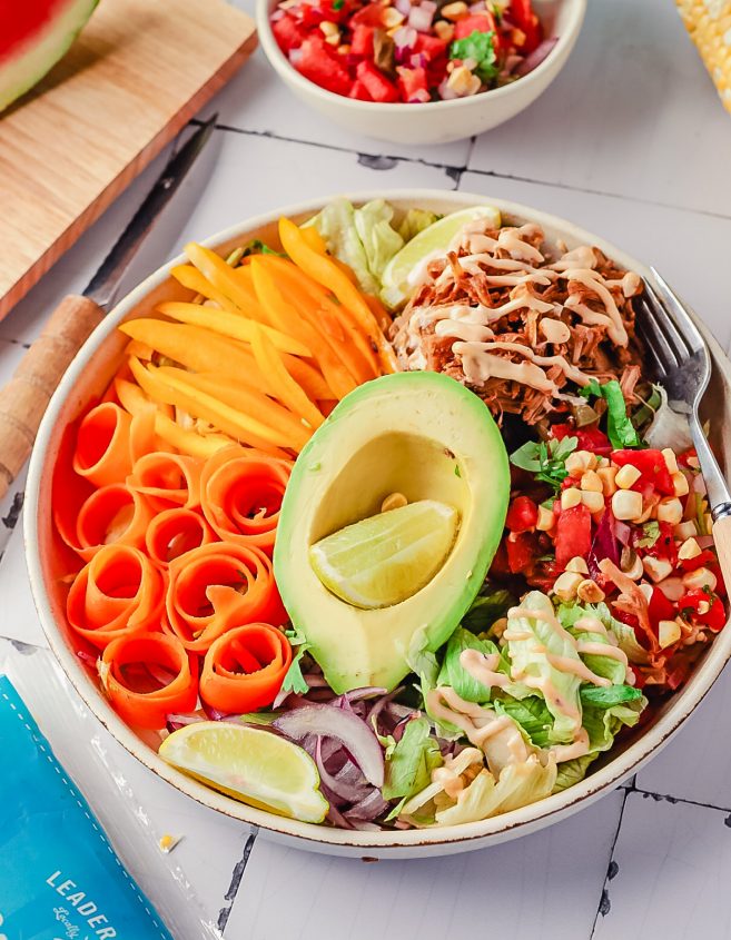 LEADERBRAND VEGAN SALAD BOWL RECIPE