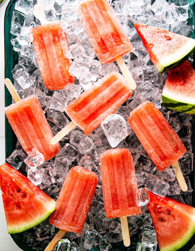 LEADERBRAND - WATERMELON ICEBLOCKS RECIPE