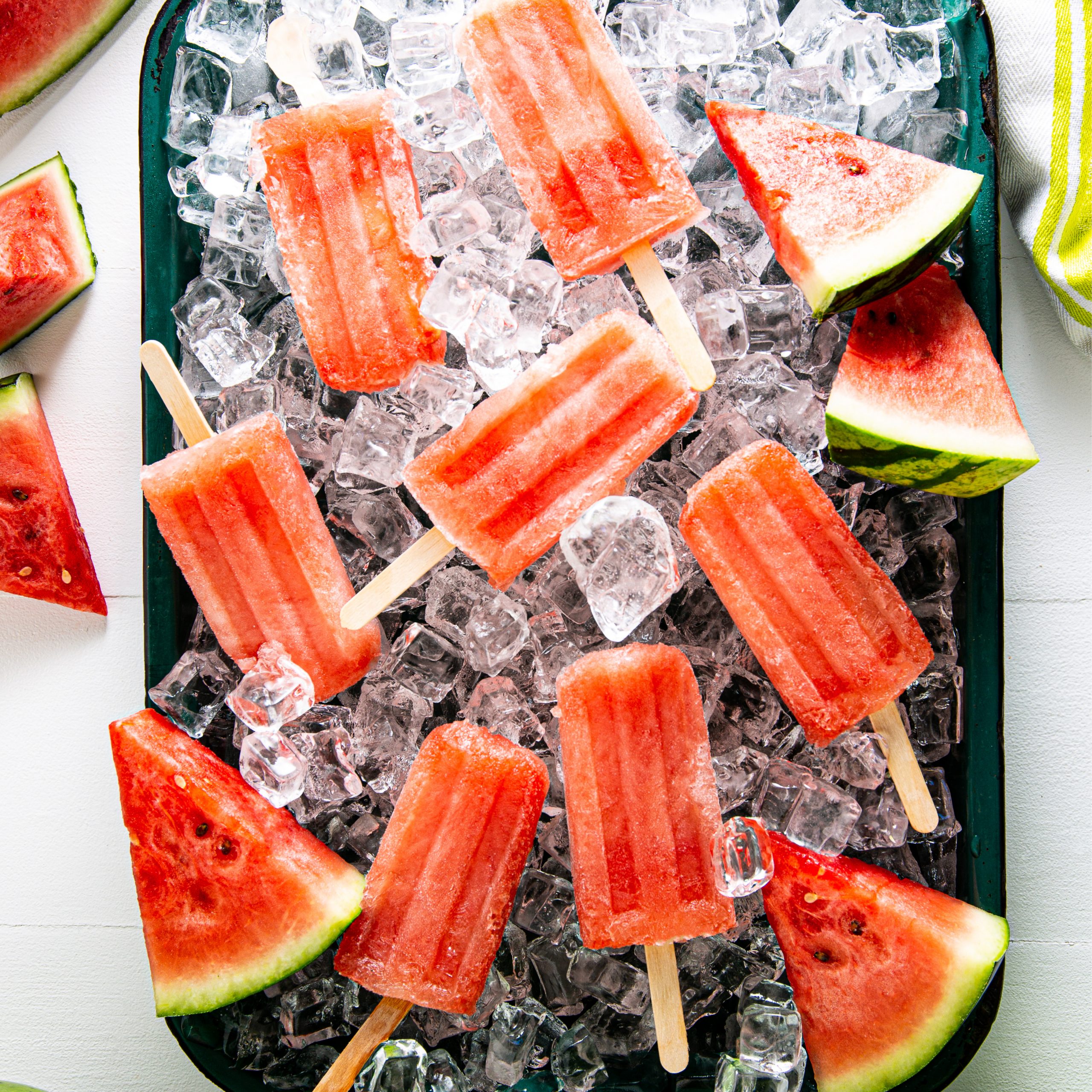 LEADERBRAND - WATERMELON ICEBLOCKS RECIPE