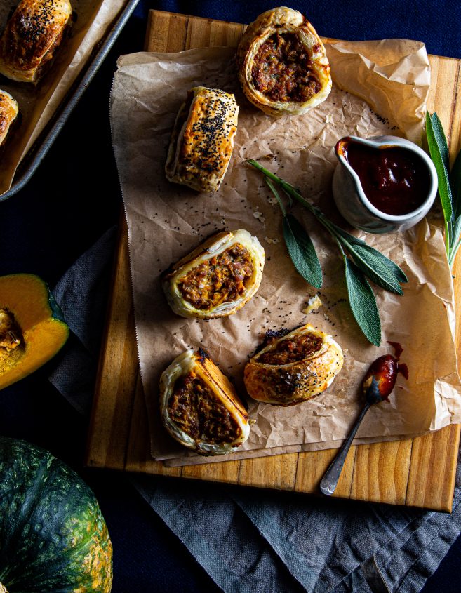 LeaderBrand Squash, pork and sage sausage roll Recipe