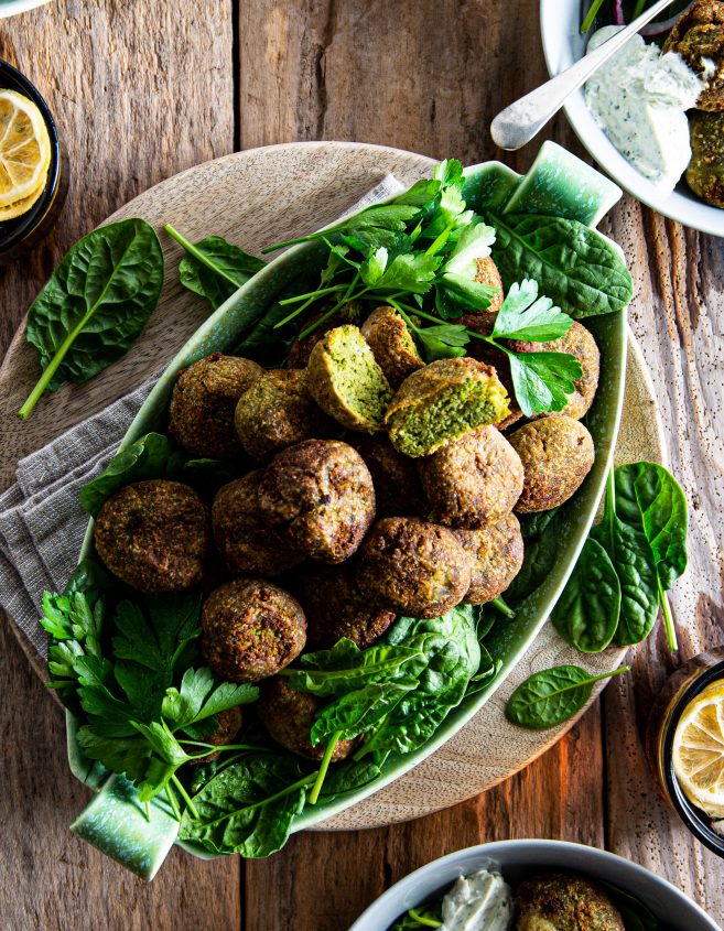 Leaderbrand Broccoli falafel recipe