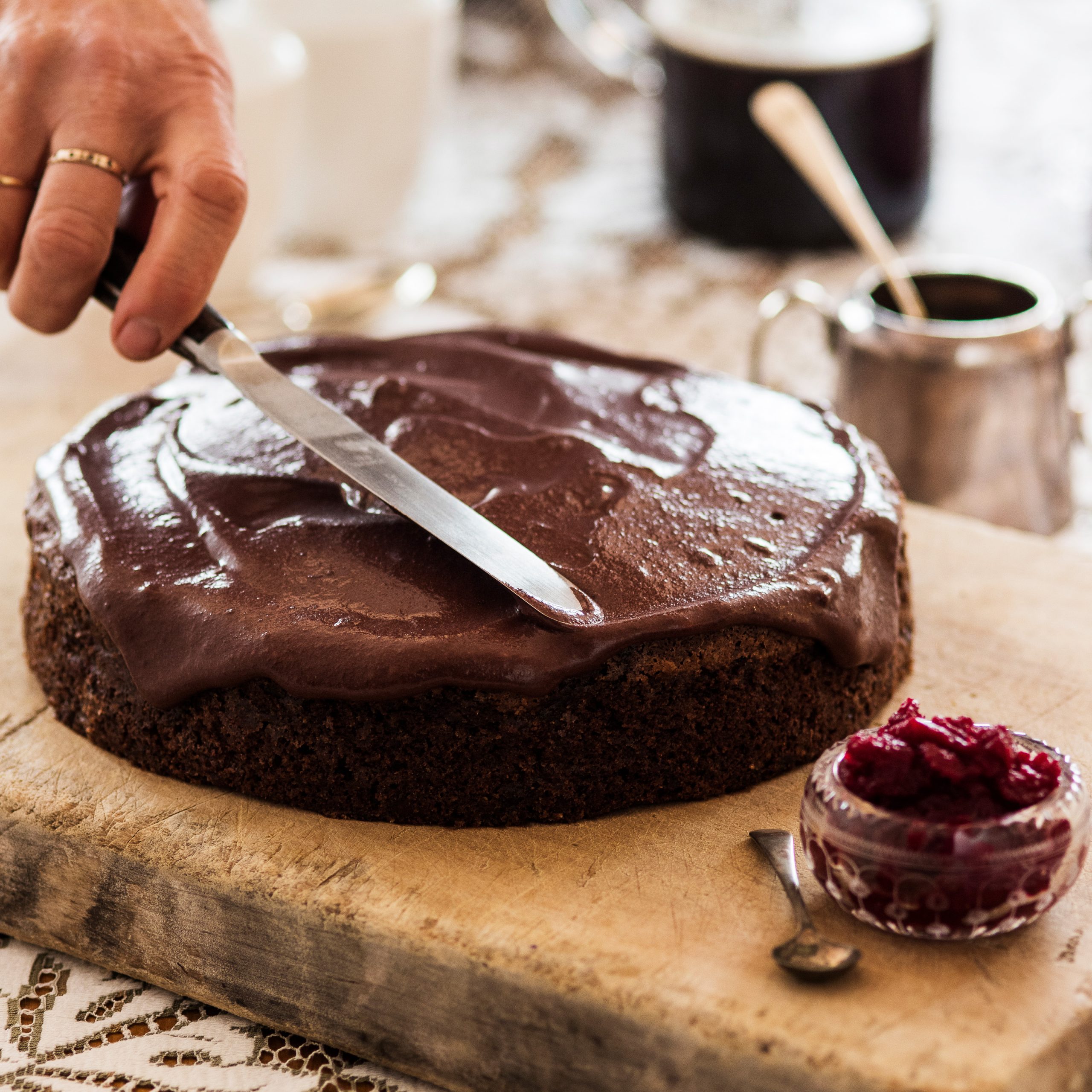 LeaderBrand Beetroot Chocolate Cake