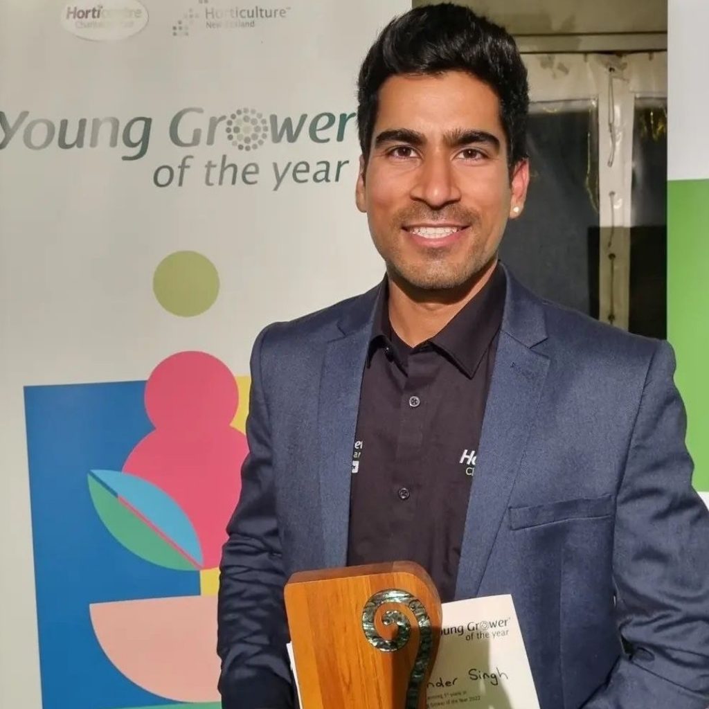 Young Grower Gisborne Mani Singh