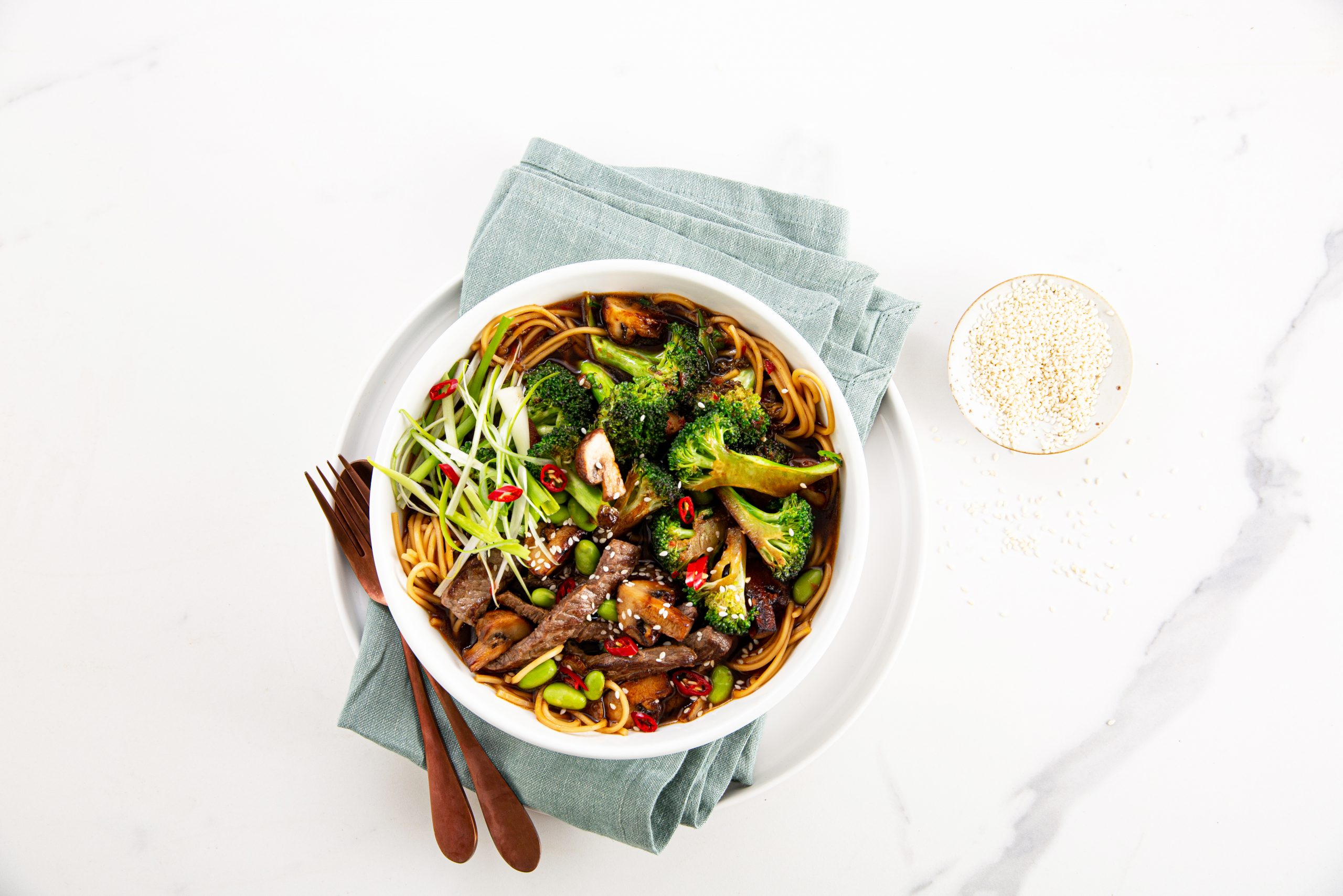 RAMEN NOODLE BONE BROTH SOUP - LeaderBrand