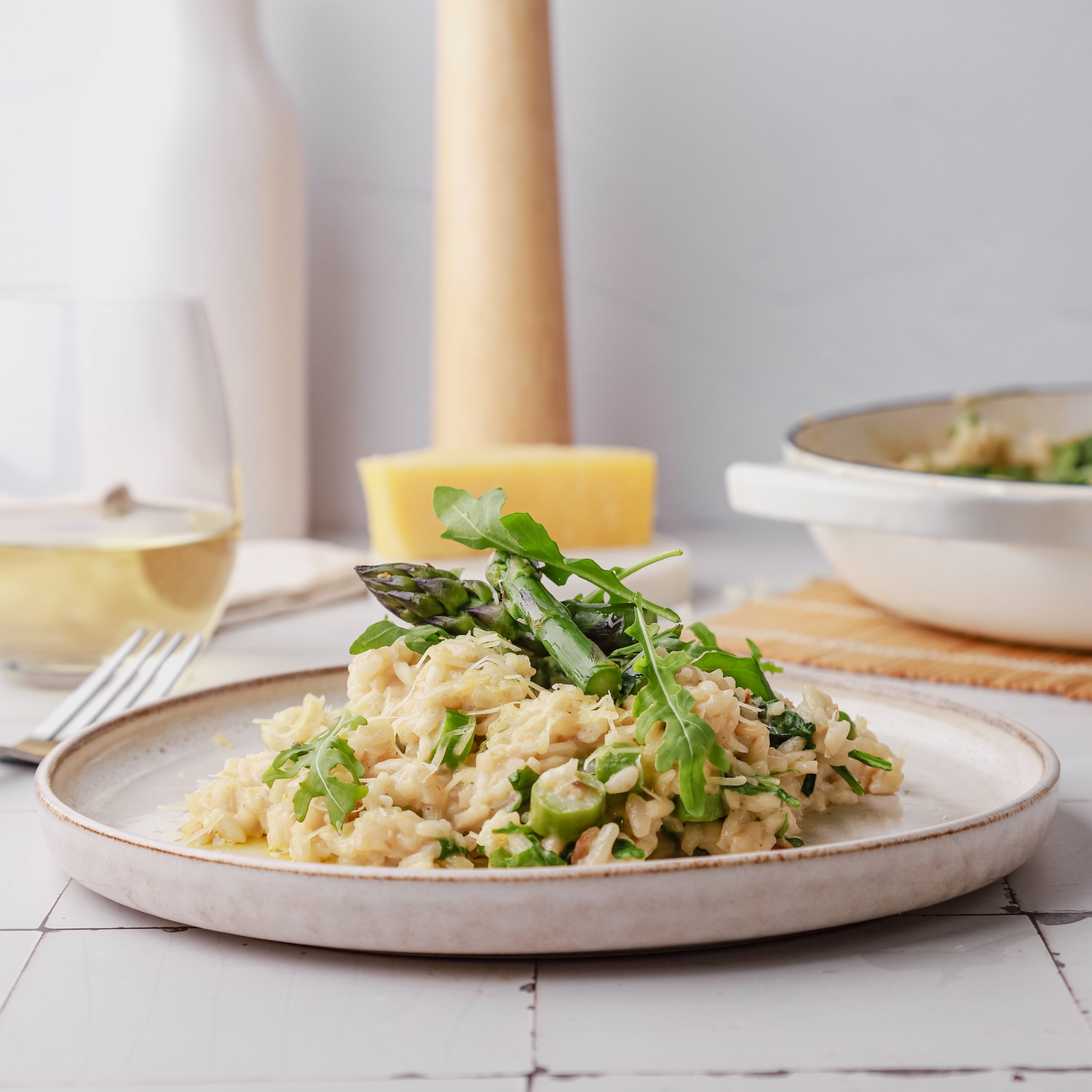 WILD ROCKET & ASPARAGUS RISOTTO - LeaderBrand