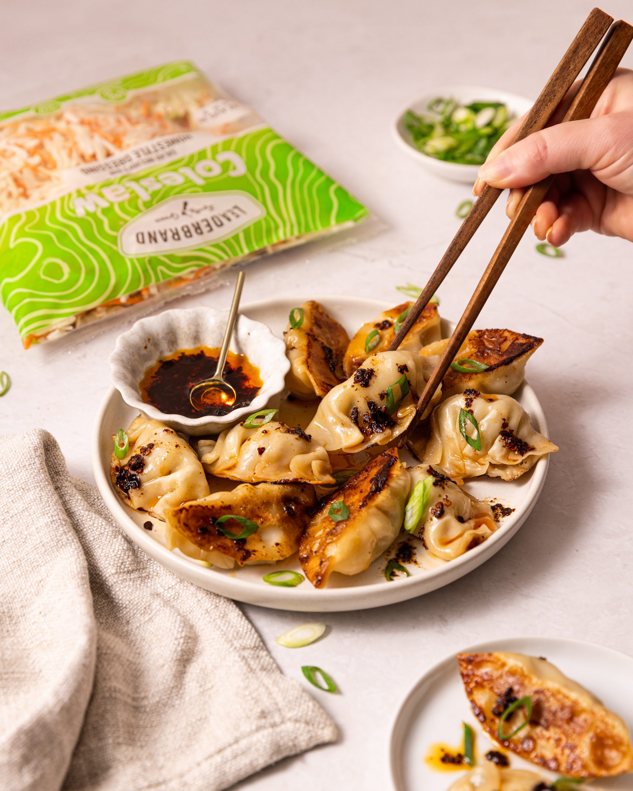 PORK AND CABBAGE DUMPLINGS - LeaderBrand